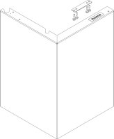 8738803762 Frontblende unten schwarz Figura everp....