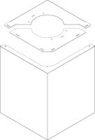 8738803767 Frontblende oben braun Figura everp. Buderus...