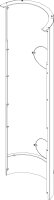 8738803788 Rückwand braun Columna everp. Buderus...