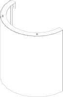 8738803791 Frontbl. oben ecru Columna everp. Buderus...