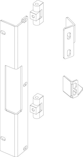 8738803796 Schanier untere Frontbl. Columna everp. Buderus Ersatzteil