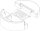 8738803803 Set Brennraumauskl. Columna unten everp Buderus Ersatzteil
