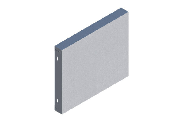 8738803994 Seitenwand 135 silber everp Buderus Ersatzteil