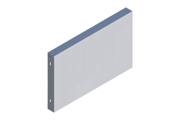 8738803996 Seitenwand 200 silber everp Buderus Ersatzteil