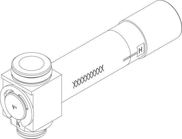 8738804053 Adapter Gasventil kpl 1 everp Buderus Ersatzteil