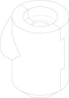 8738804074 Wärmesch. Rückschl.vent. G1xG1 1/2...