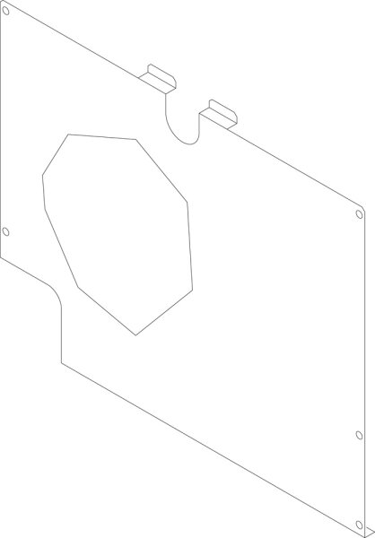 8738804339 Rückwand unten 50-115KW everp Buderus Ersatzteil