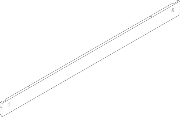 8738804348 Traverse oben re/li 145-185 everp Buderus Ersatzteil