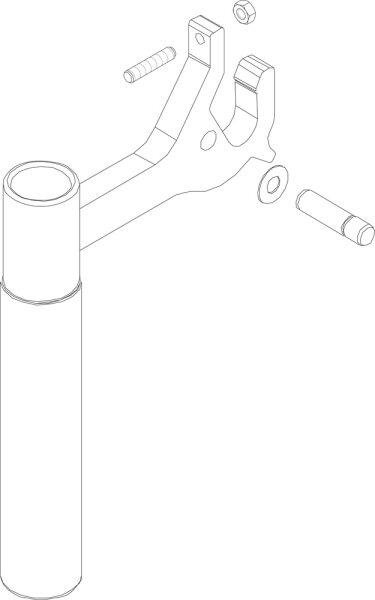 8738804753 Türgriff kpl everp Buderus Ersatzteil