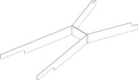8738804761 Luftverteilerblech everp Buderus Ersatzteil