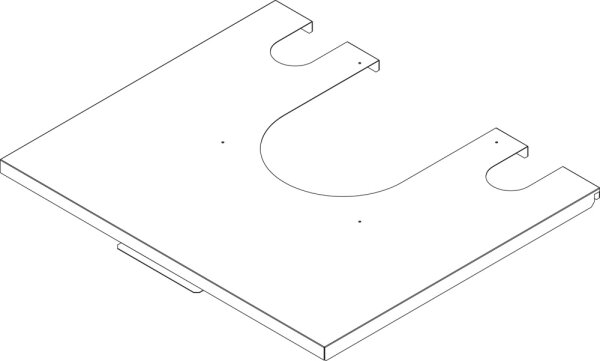 8738804923 Haube hinten CLA-1 150 everp Buderus Ersatzteil