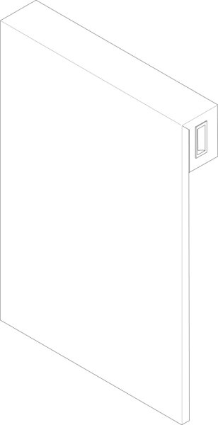 8738804927 Vorderwand oben CLA-1 BU everp Buderus Ersatzteil