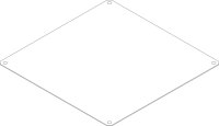 8738804934 Abdeckung Haube hinten CLA-1 everp Buderus...