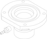 8738804971 Flansch VR4XX 1 1/8" everp Buderus...
