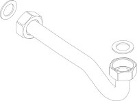 8738804976 Flexrohr DN25 CLA-1 everp Buderus Ersatzteil