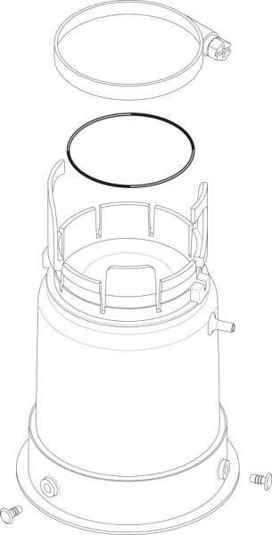 8738804977 Ansaugadapter NRG everp Buderus Ersatzteil