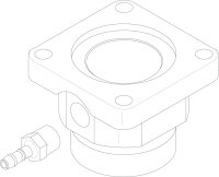 8738804980 Flansch VR4615 everp Buderus Ersatzteil