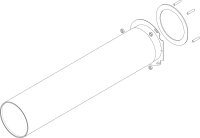 8738804989 Brennstab d114,8 - L556,4 (300KW) everp...
