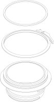 8738805002 RLU-Adapter DN110 everp Buderus Ersatzteil