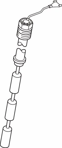 87397222400 Kettenanode 1 1/4" Buderus Ersatzteil
