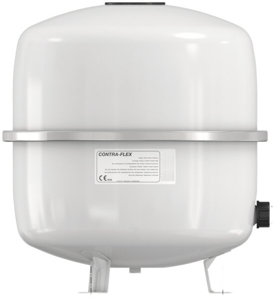 DITECH Membran-Druckausdehnungsgefäß für Heizung, 3 bar 35 Liter weiß (baugleich mit Buderus BU-H35)
