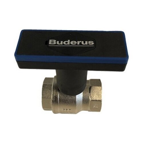 Buderus Logafix V2 Kugelhahn PN 40 Messing vern.