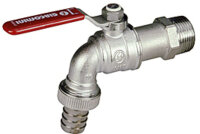 Giacomini Auslaufventil R621 Messing chrom
