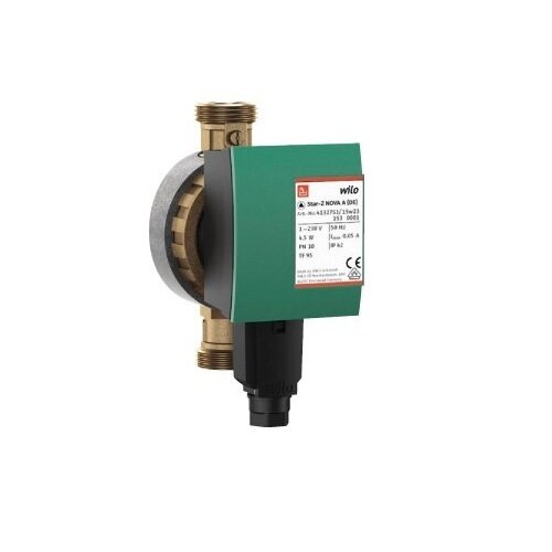Hocheffizienzpumpe Trinkwasser WILO-Star-Z NOVA 15 A 138 mm 4132751