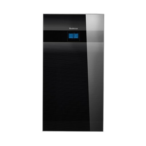 Logatherm WSW196i.2-16 Sole-Wasser Wärmepumpe Modul. WP, 6kW B0/W35, Titanium, schwarz