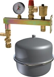 Solepaket 6-17 kW für Sole-Wasser-Wärmepumpen DN25