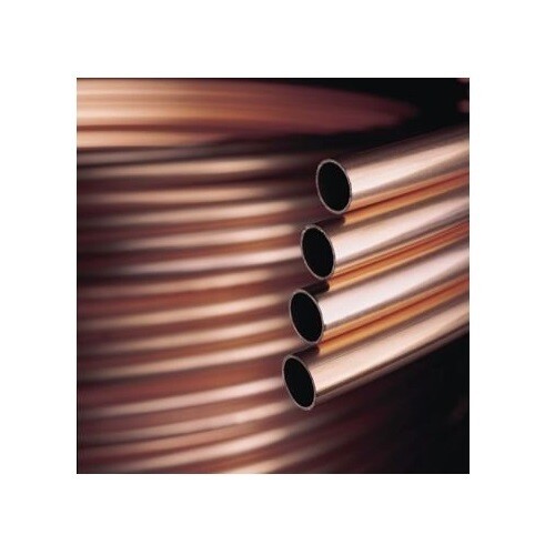 Kupferrohr nahtlos in Ringen 22x1,0mm nach EN 1057, m. Gütez. RAL u. DVGW-Prüfz.