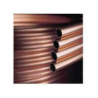 Kupferrohr nahtlos in Ringen 22x1,0mm nach EN 1057, m....