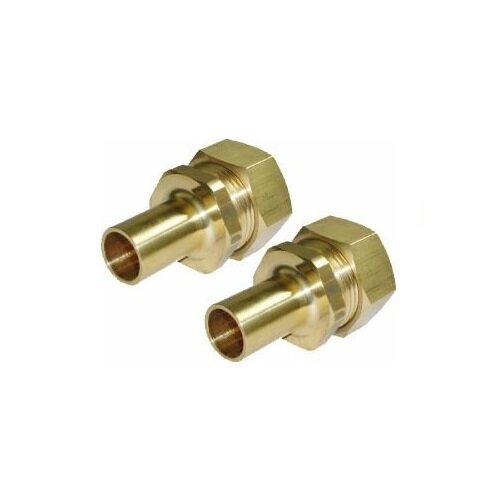 AEROLINE INOX SPLIT PRO 100 Übergangsstück Isiclick Innengewinde 2er Set