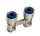 Buderus Logafix Hahnblock ECK G3/4"xG3/4" AG, o.Vorein.