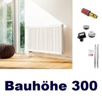 Buderus VC-Profil Typ 33 Bauhöhe 300 Logatrend...