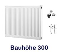 Buderus C-Profil Typ 33 Bauhöhe 300 mm Baulänge...
