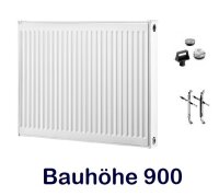 Buderus C-Profil Typ 33 Bauhöhe 900 mm Baulänge...