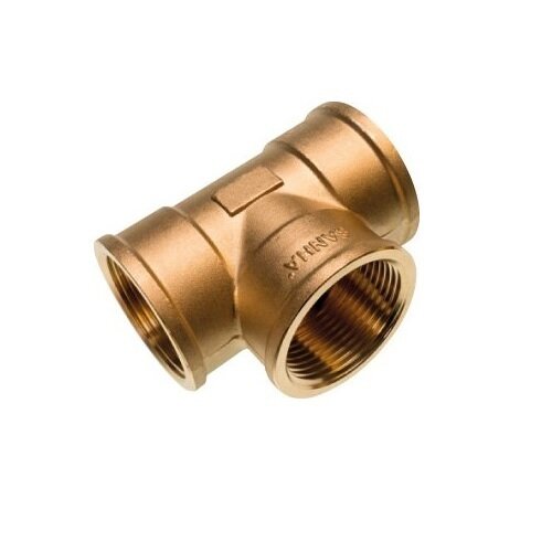 T-Stück aus bleifreier Siliziumbronze (Rotguss) Nr. 3130