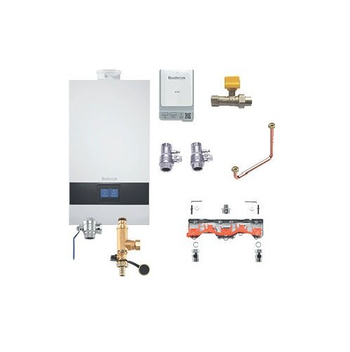 Buderus Logaplus M GBH172i 2 Wärmepumpen Hybridgerät GBH172i 2-15 E3 MAPL Bypass MX400 7739624670