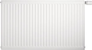 Buderus VC-Profil.2 21/400/1600, R, + Ventilheizkörper RECHTS Logatrend Flachheizkörper, FMS, Stopfen