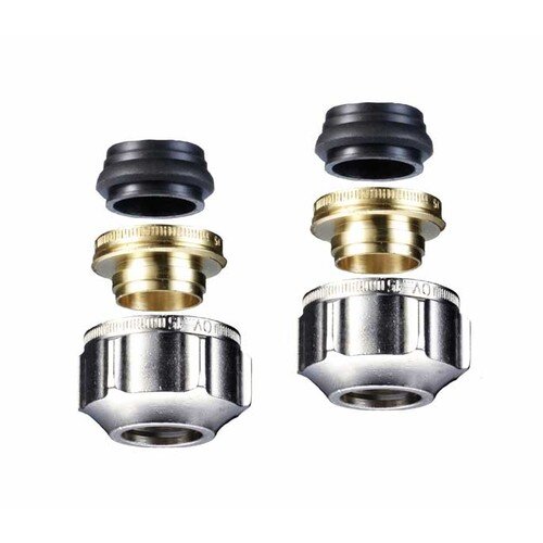 comfort Klemmringverschraubung f.Kupferrohr weichdichtend 15mm, je Satz