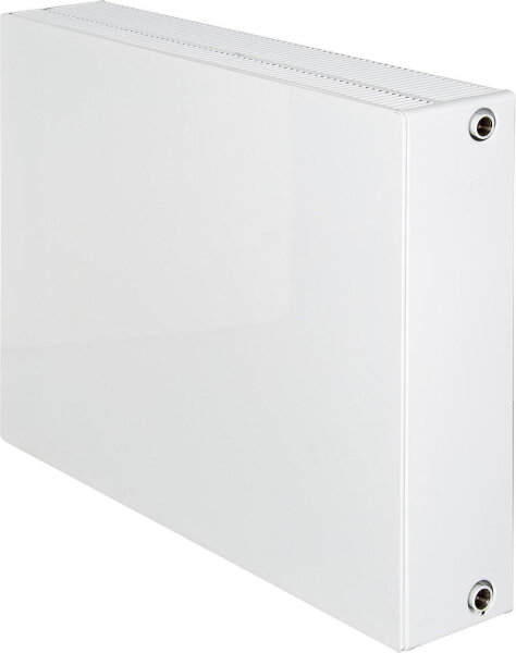 Planheizkörper LINEAR V6 L Standardanschluss 6-Fach, Typ 33/900/1400, Farbe weiß RAL 9016