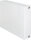 Planheizkörper LINEAR V6 L Standardanschluss 6-Fach, Typ 33/900/1400, Farbe weiß RAL 9016