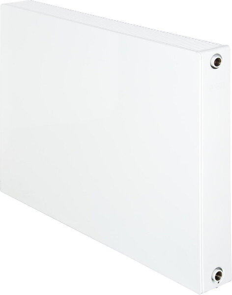 Planheizkörper LINEAR V6 C Mittelanschluss 6-Fach, Typ 22/600/800, Farbe weiß RAL 9016